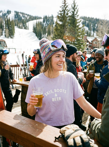 Skis, Boots & Beer Women's Boxy Tee