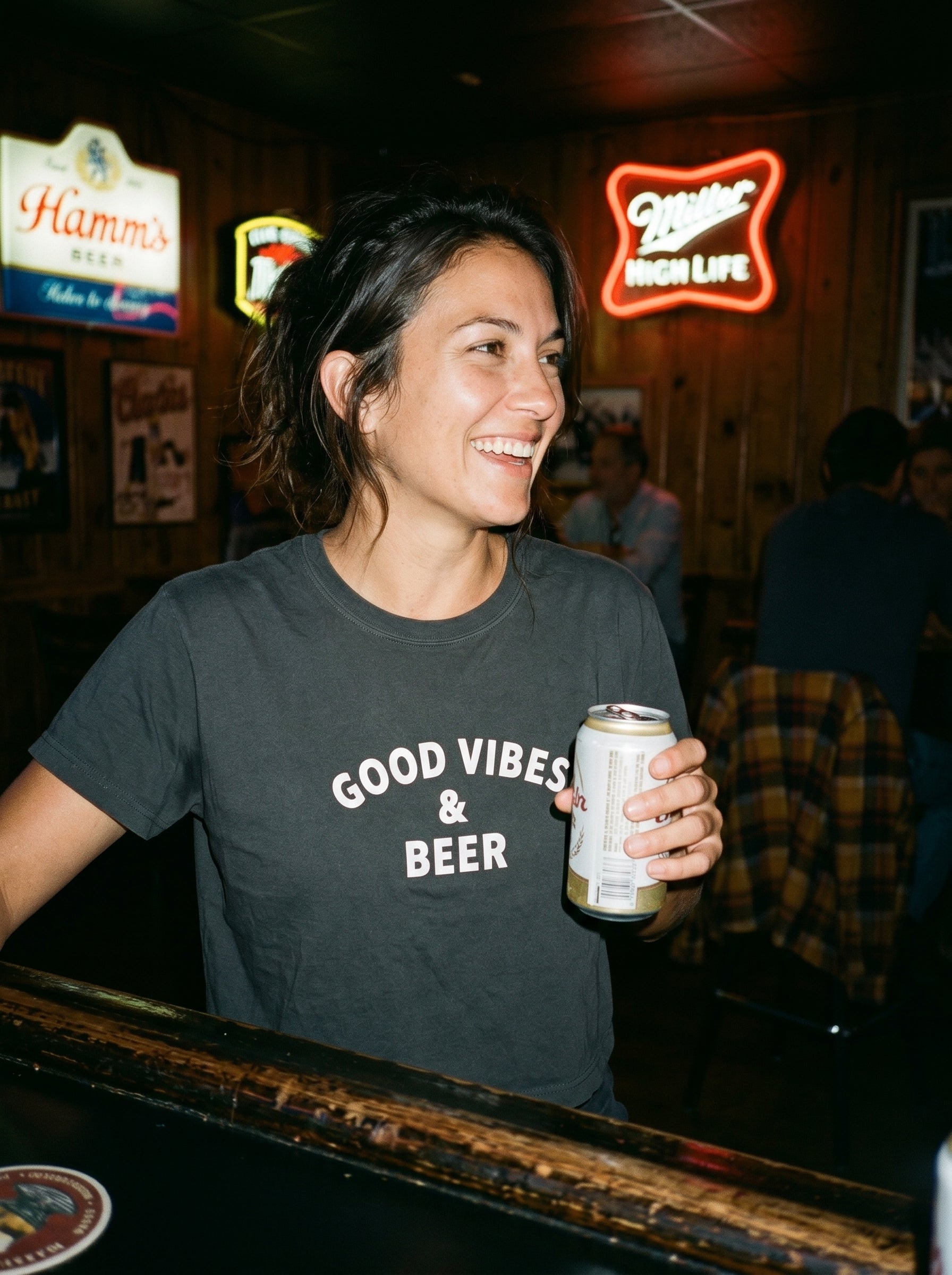Good Vibes & Beer Women's Boxy Tee
