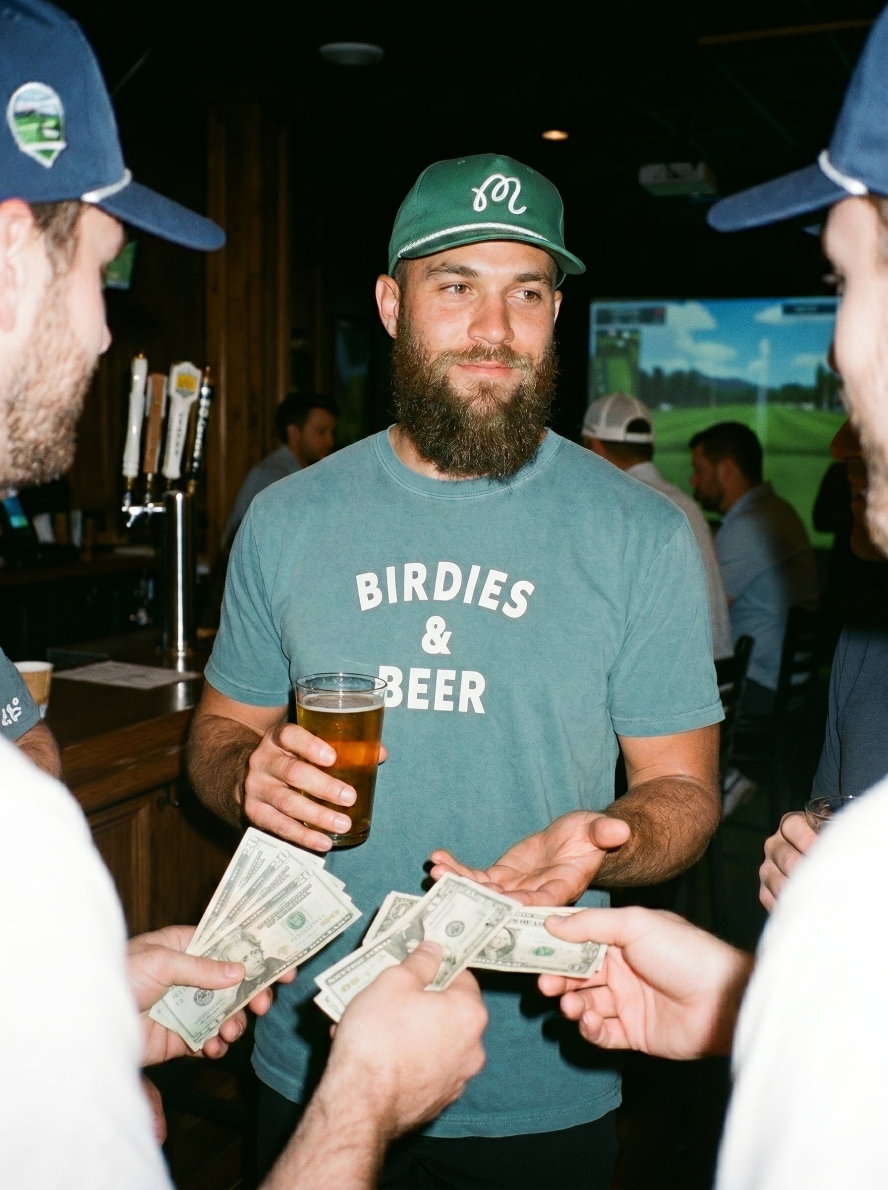 Birdies & Beer Crew Tee