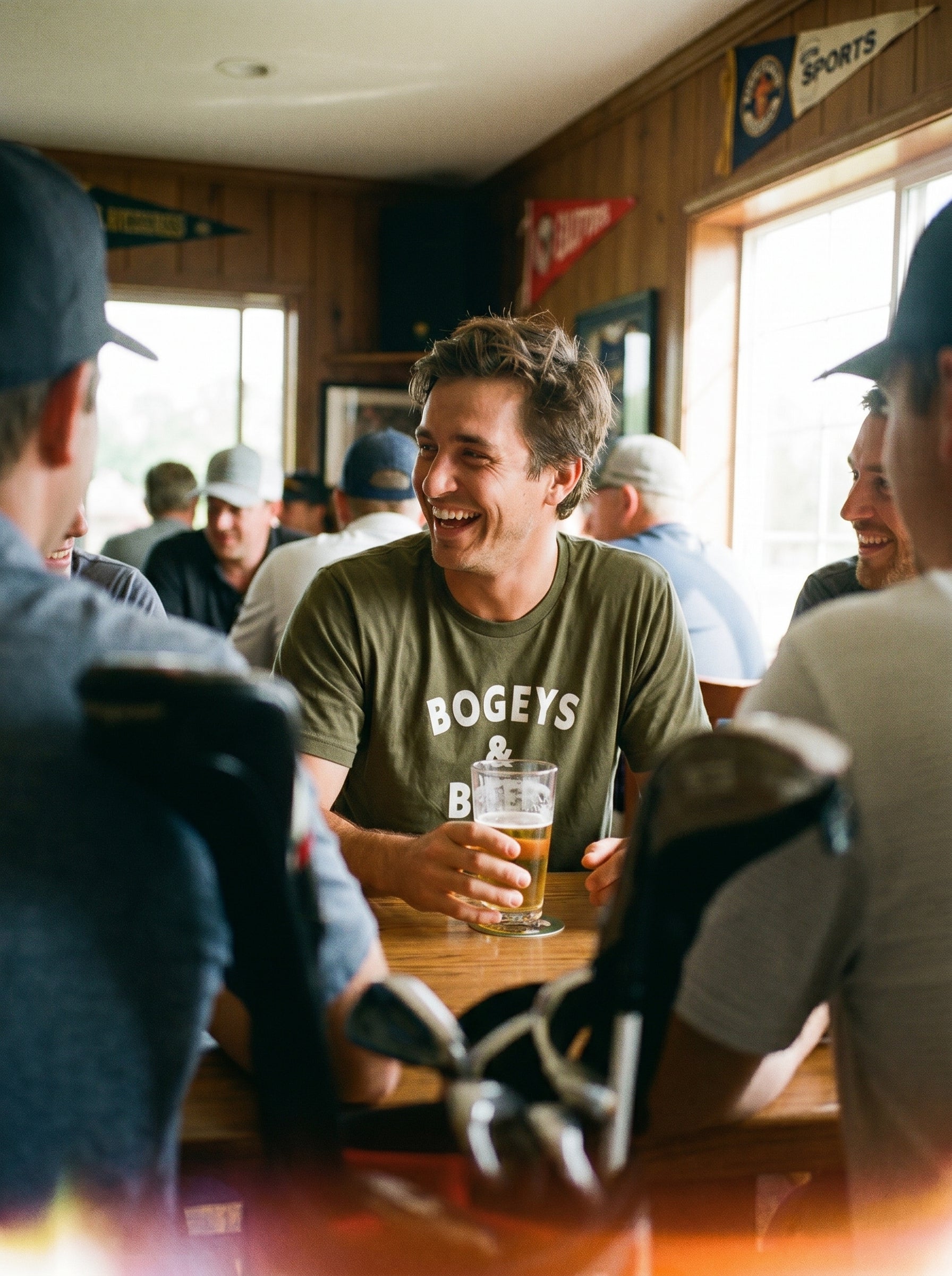 Bogeys & Beer Crew Tee