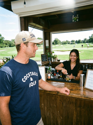 Cocktails & Golf Crew Tee
