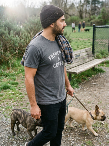 Frenchies & Coffee Crew Tee