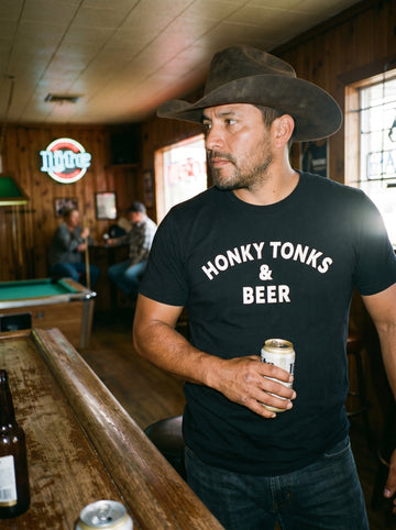 Honky Tonks & Beer Crew Tee