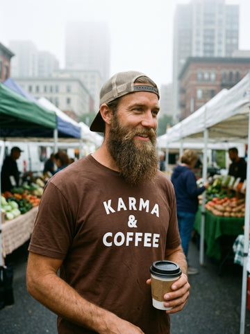 Karma & Coffee Crew Tee