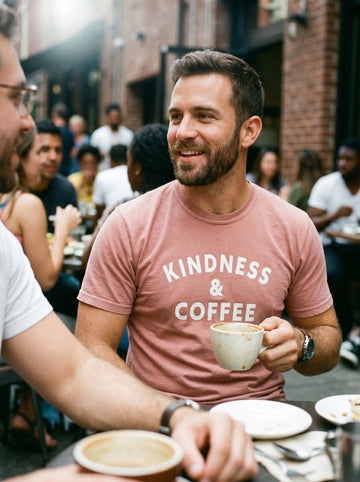 Kindness & Coffee Crew Tee