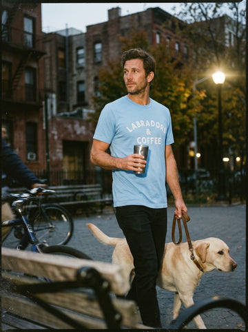 Labradors & Coffee Crew Tee
