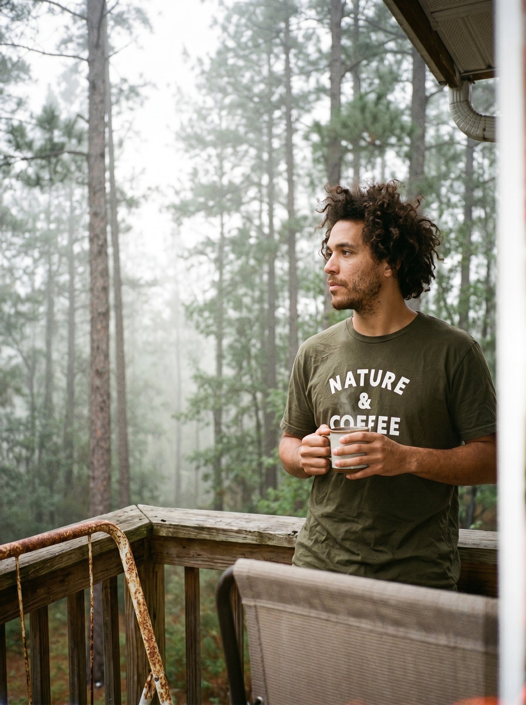 Nature & Coffee Crew Tee