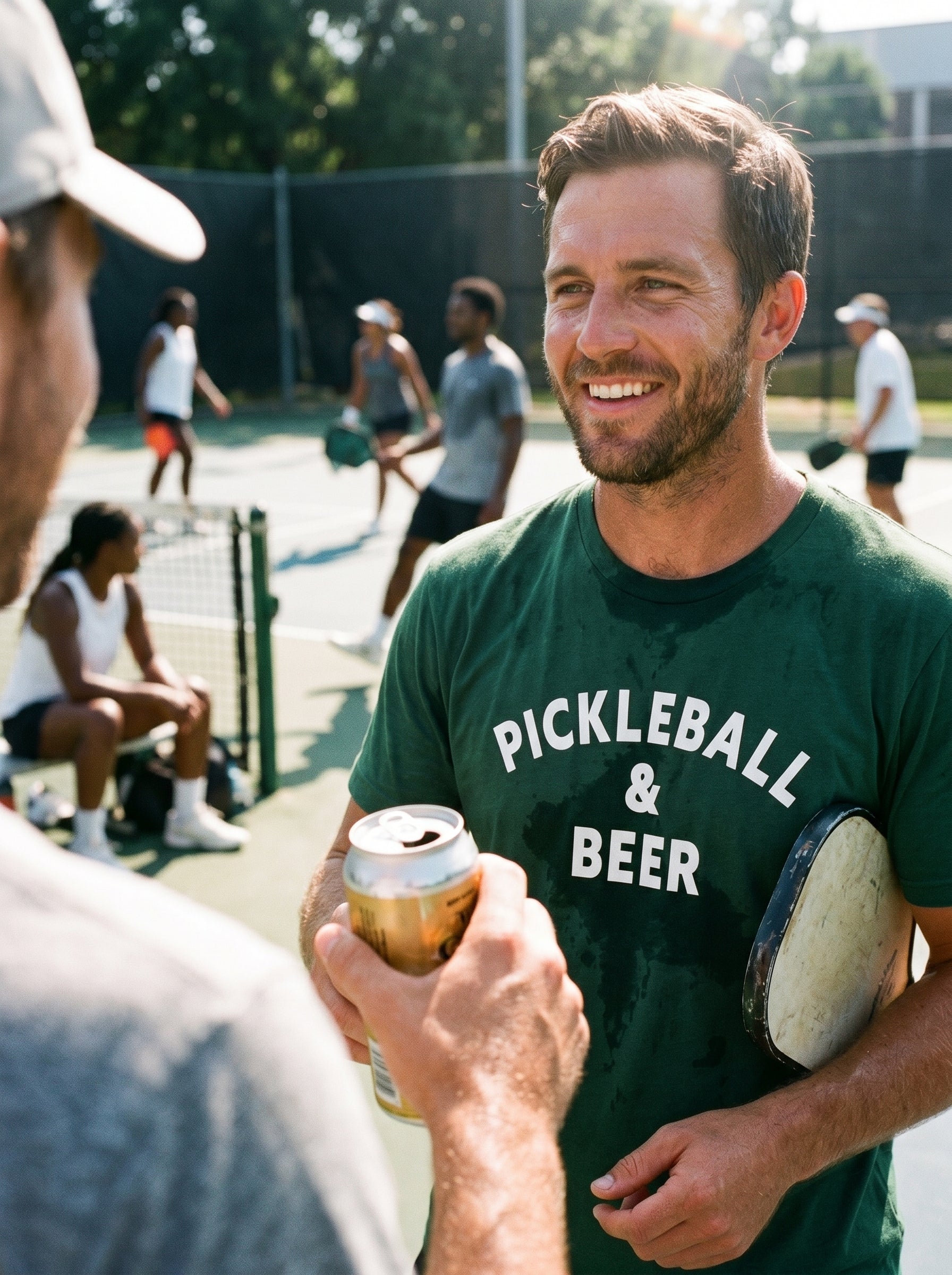 Pickleball & Beer Crew Tee