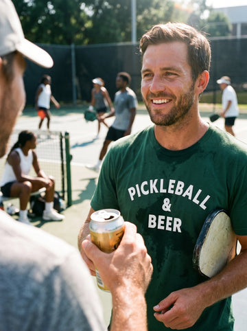 Pickleball & Beer Crew Tee