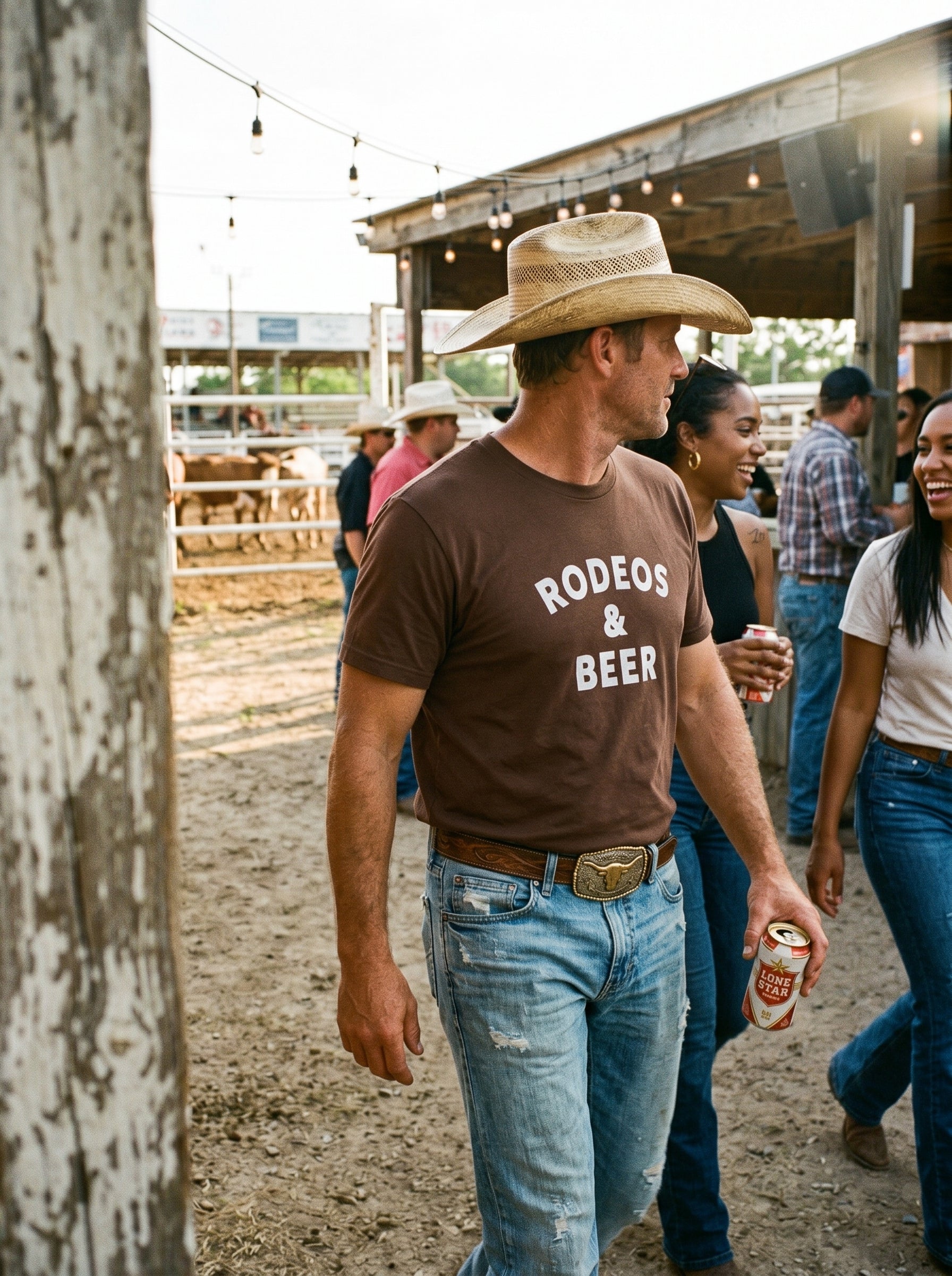 Rodeos & Beer Crew Tee