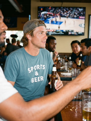 Sports & Beer Crew Tee