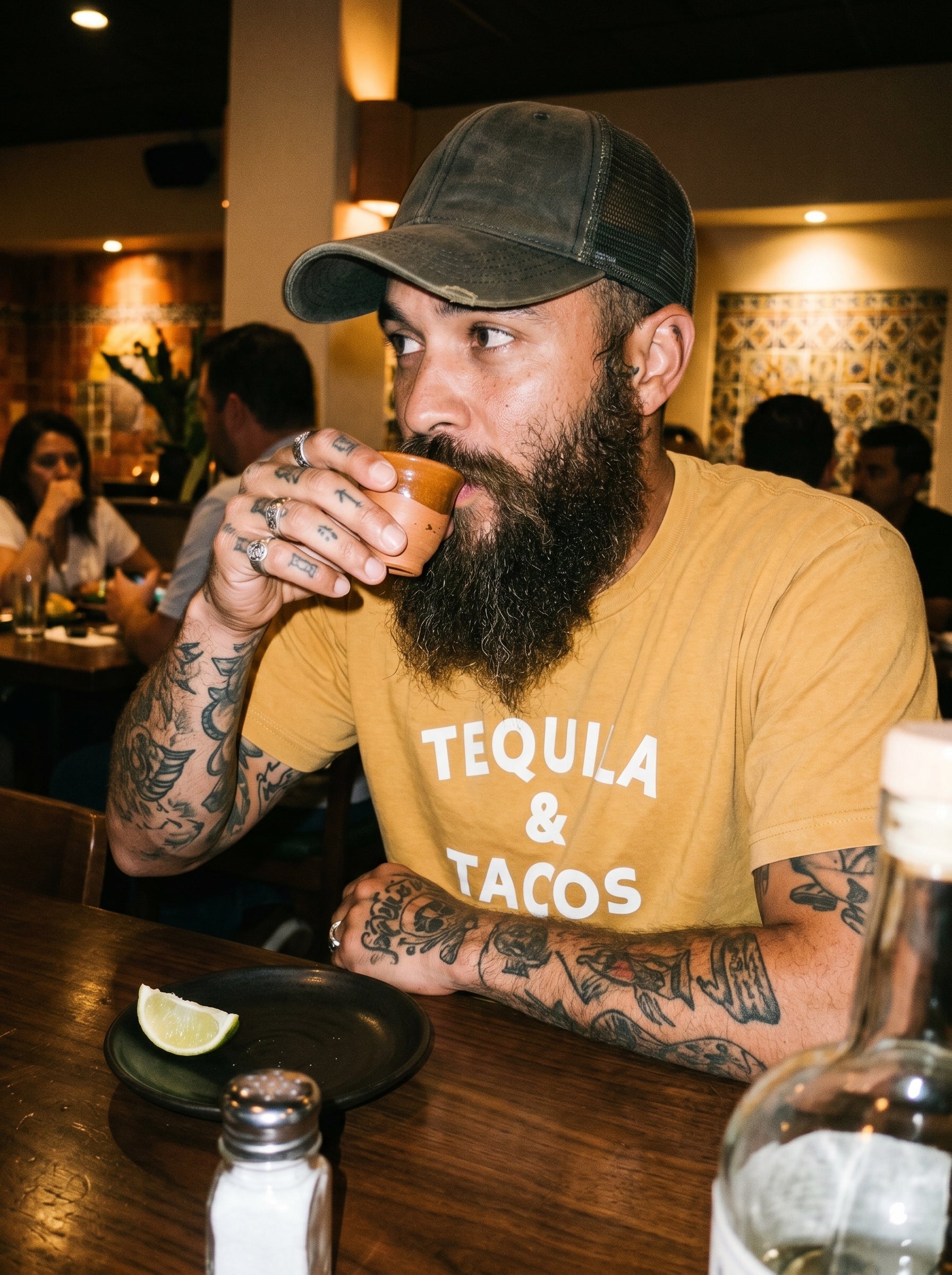 Tequila & Tacos Crew Tee