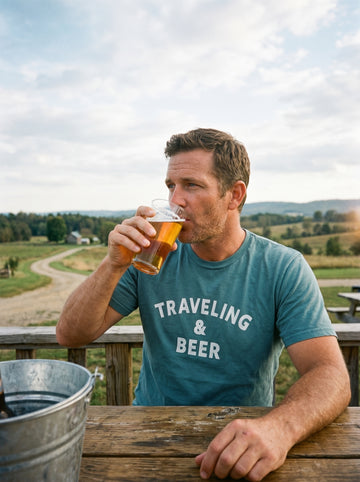 Traveling & Beer Crew Tee