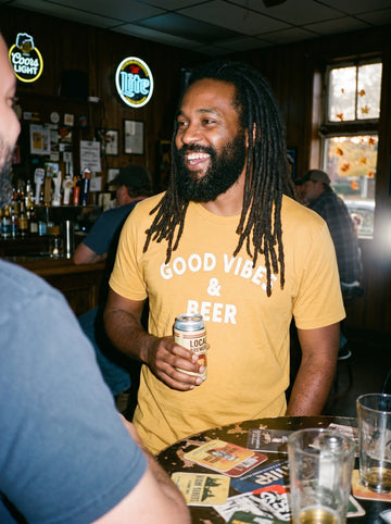 Good Vibes & Beer Crew Tee