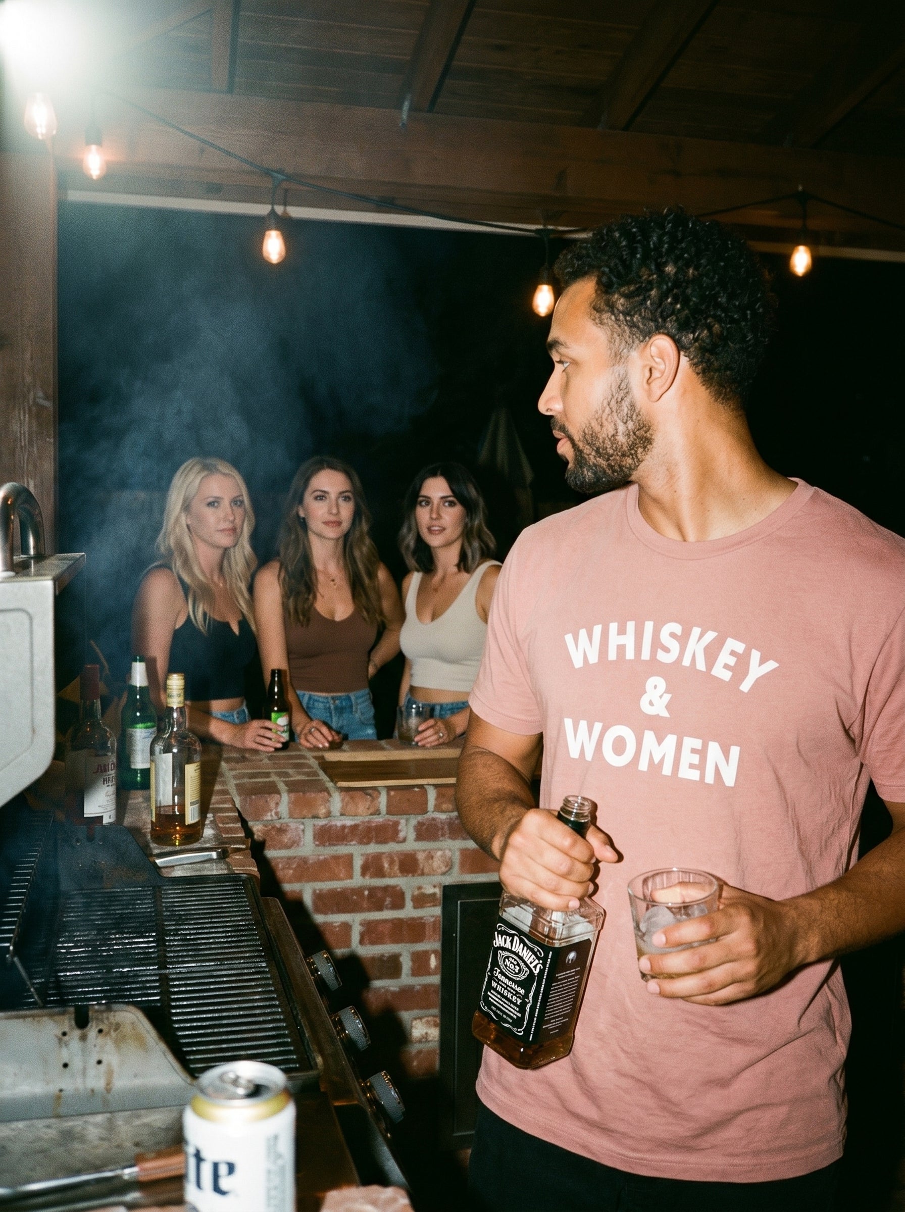 Whiskey & Women Crew Tee