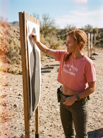 Red Heads & Firearms Women's Boxy Tee